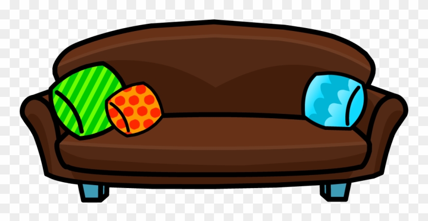 Couch - Imagenes De Sofas Animados Clipart