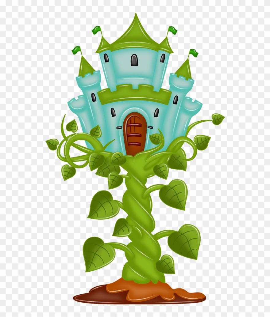 Фотки Castle Crafts, Rapunzel, Storytelling, Clip Art, - Jack And The Beanstalk Clipart - Png Download