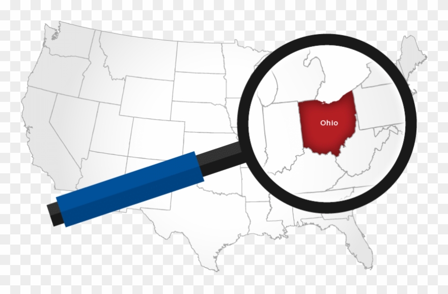 You Can Take Advantage Of The Abundant Transportation - Ohio Map Clipart