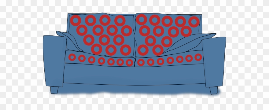 Couch Clipart Small - Couch Clip Art - Png Download