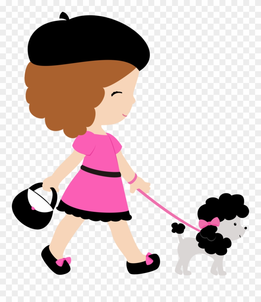 Atelier, Fêtes D'anniversaire Parisiennes, Fête À Thème - Paris Girl Clipart - Png Download