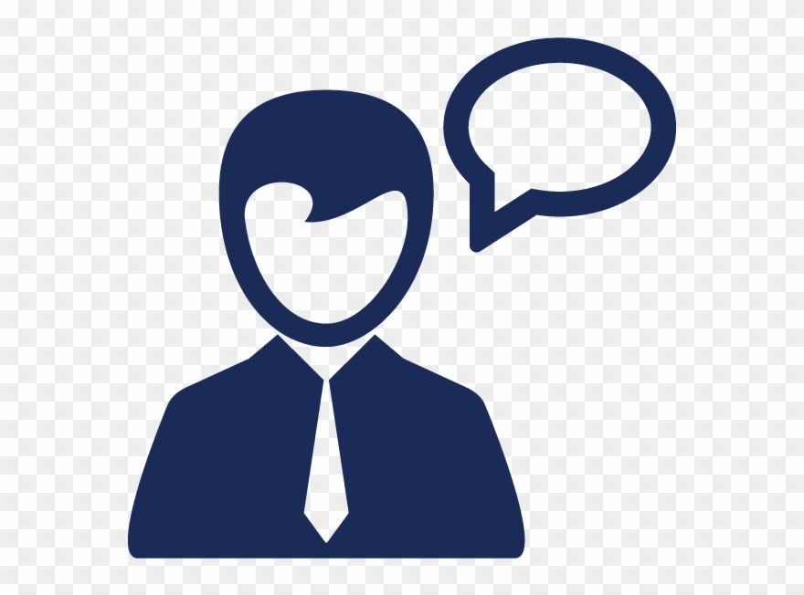 Speak At An Event - Consult Icon Clipart