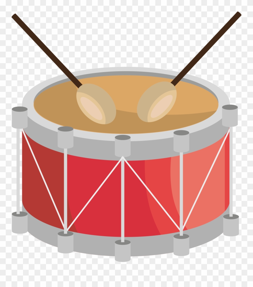 Download Cartoon Red Jazz Transprent - Bateria Dibujo Animado Png Clipart