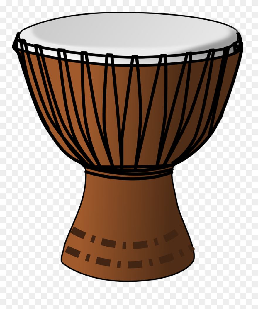 Plum, - Djembe Drum Clip Art - Png Download