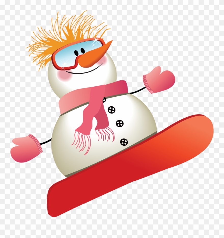 1st Christmassnowmenimage Searchwinterclip Artbbholiday - Snowman Free Vector - Png Download