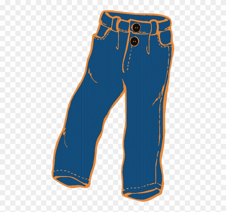 Clipart Pantalons - Png Download