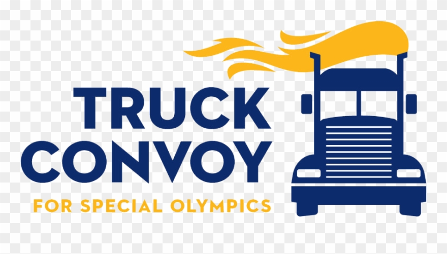 Special Olympics Truck Convoy 2018 Clipart