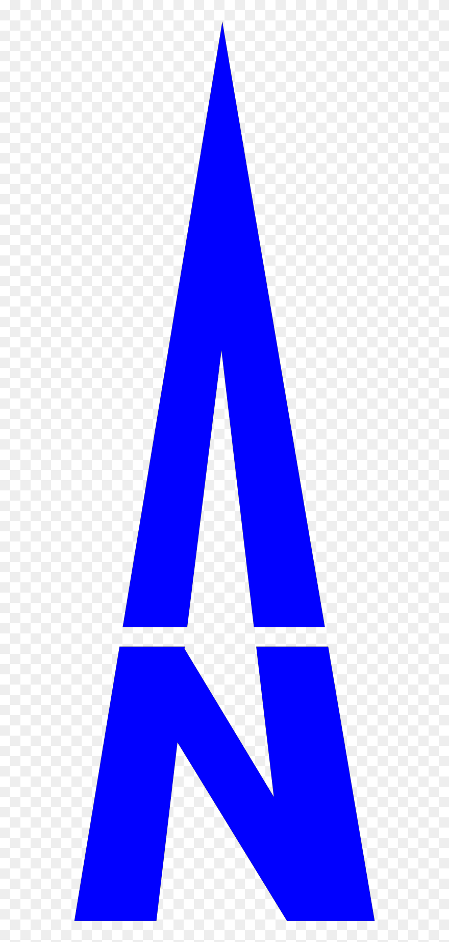 North Arrow Orienteering Clipart By Morits - Sierpinski Triangle Stage 1 - Png Download