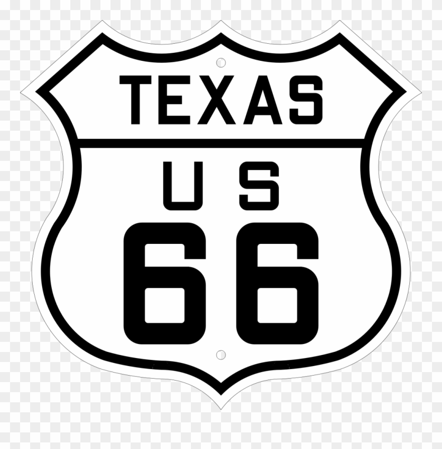 Us 30 West Virginia - Texas 281 Clipart