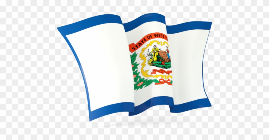 Clipart Info - West Virginia State Flag - Png Download