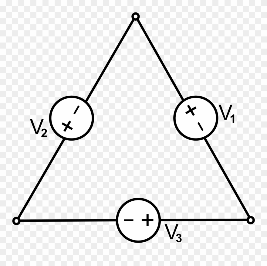 Delta Star Cliparts - Three-phase Electric Power - Png Download