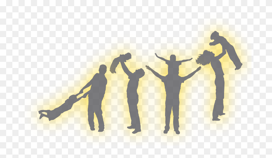 Parents Png Clipart - Silhouette Family Transparent Png