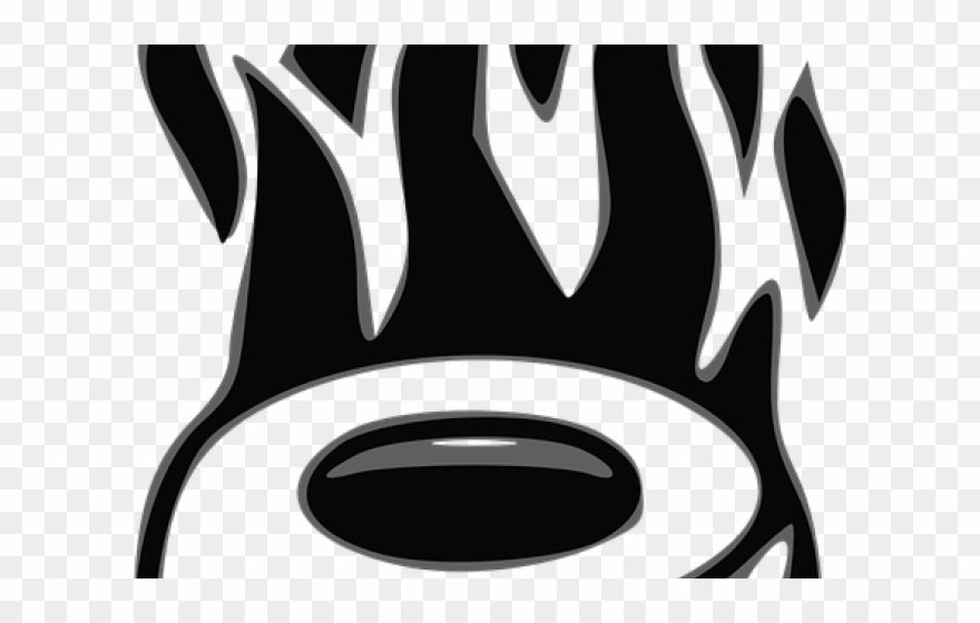 Fire Flames Clipart Tyre - Tire On Fire - Png Download