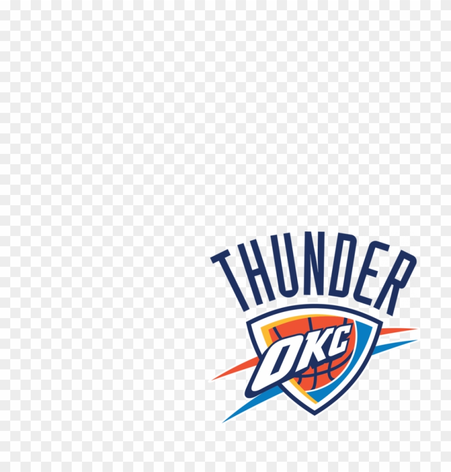 Go, Oklahoma City Thunder - Oklahoma City Thunder Logo Png Clipart