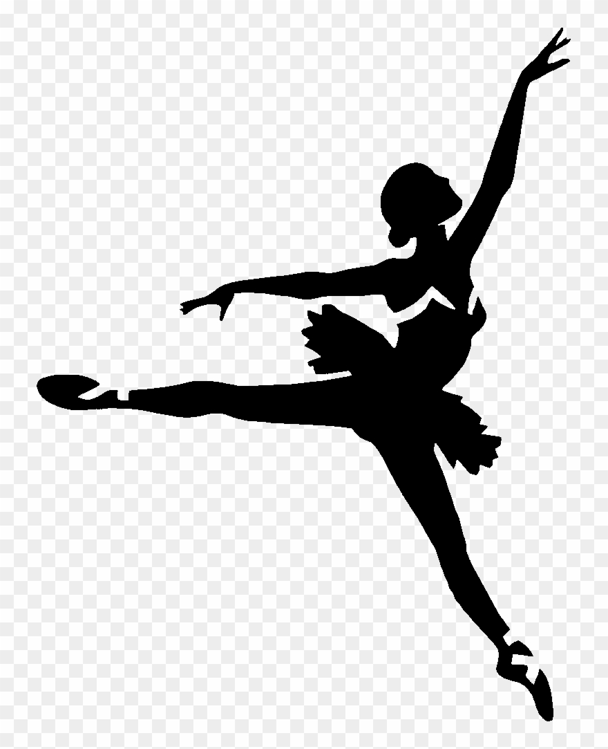 Ballerina Diet - Siluetas De Bailarina De Ballet Png Clipart