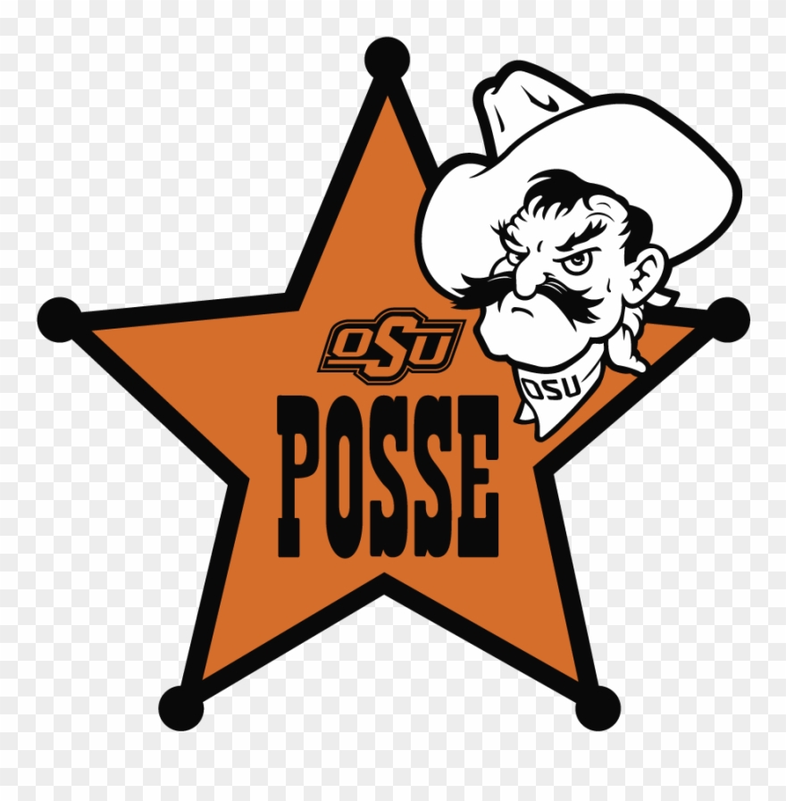 Osu Posse - Oklahoma State University Posse Clipart