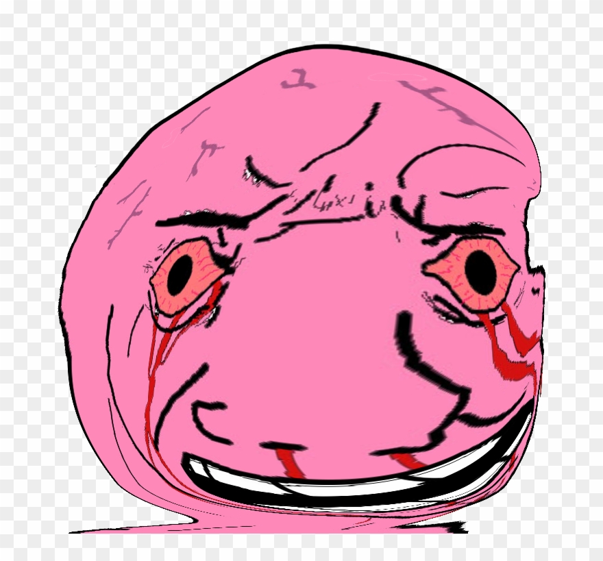 2832682 - > - Pink Wojak Clipart