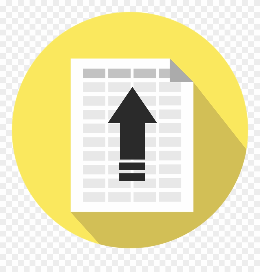 Upload Your List - Circle Clipart