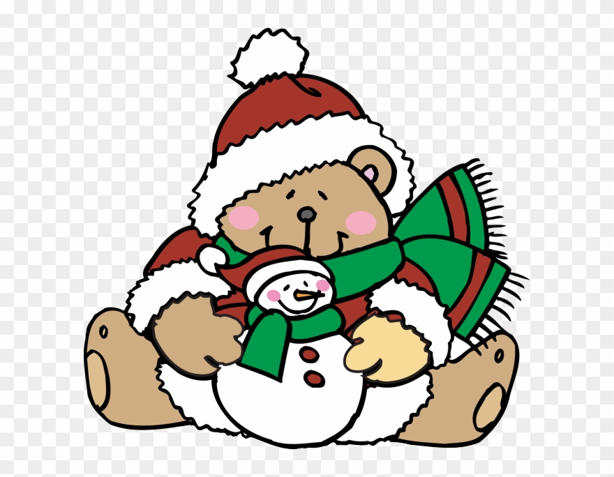 Birdhouse Christmas Teddy Greeting Cards (pk Of 10 Clipart