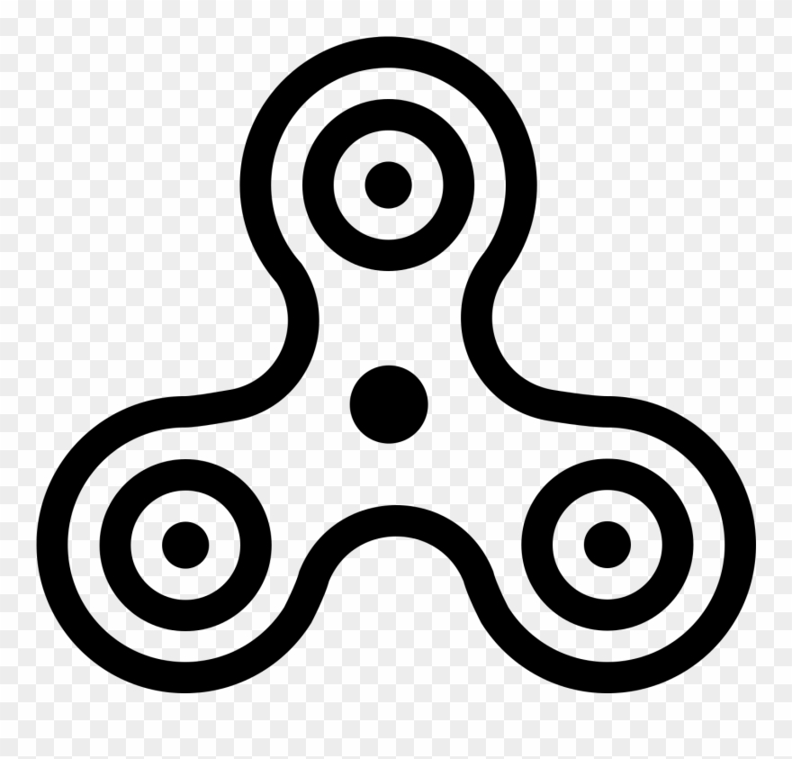Spinner Png - Fidget Spinner Clip Art Transparent Png