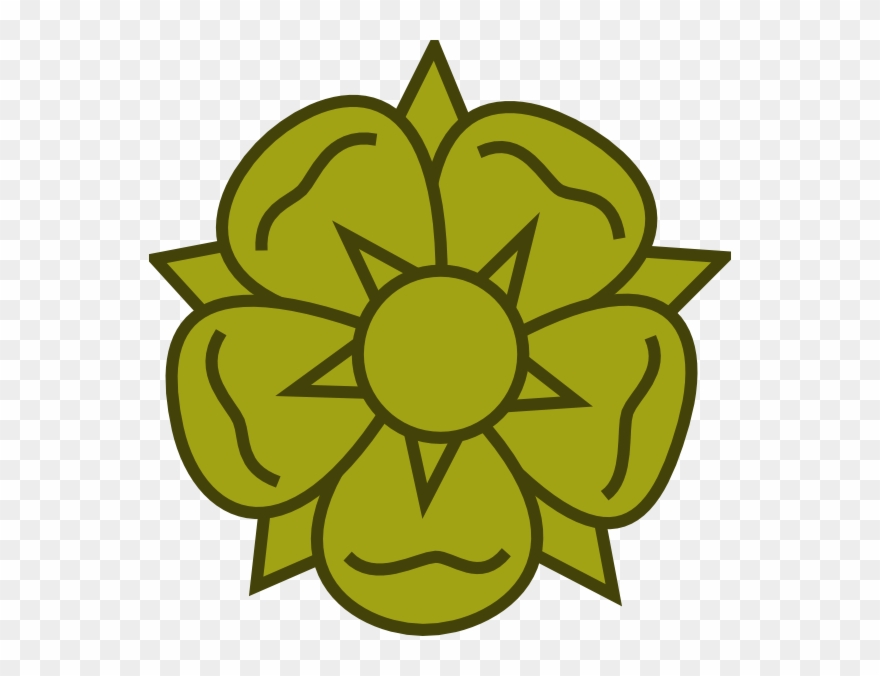 Traditional Flower Tattoo Outline Clipart