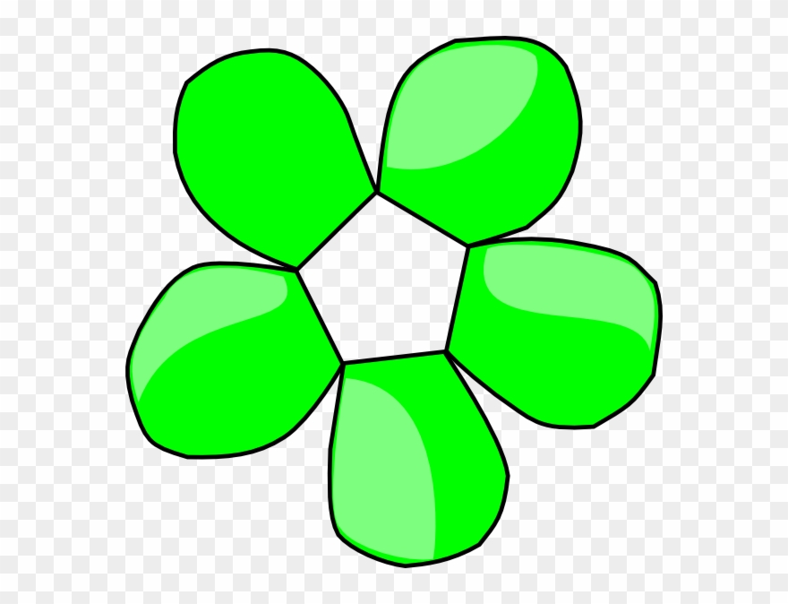 Flower Design Art Clip - Png Download