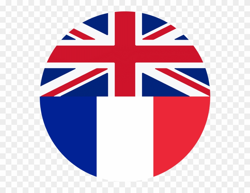 Contact X - British Flag With Red Line Clipart