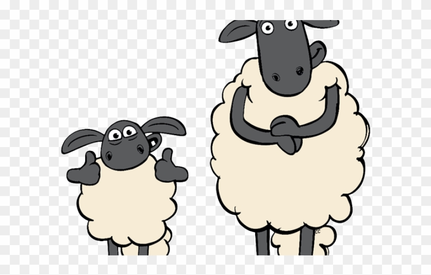 Family Clipart Sheep - Shaun The Sheep Art - Png Download