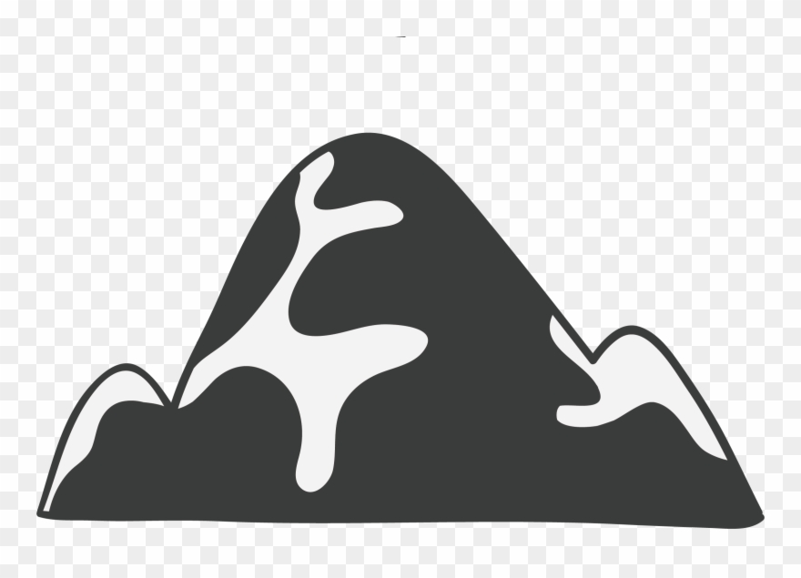 At Getdrawings Com Free For Personal Use - Silueta Montaña De Montserrat Clipart