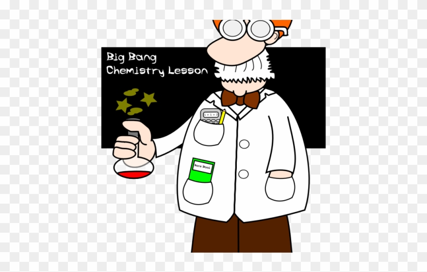 Scientist Clipart Science Classroom - เคมี การ์ตูน Png Transparent Png