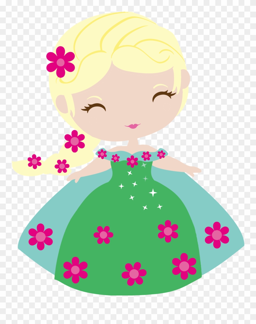 Frozen Fever Elsa - Anna Cute Frozen Fever Clipart