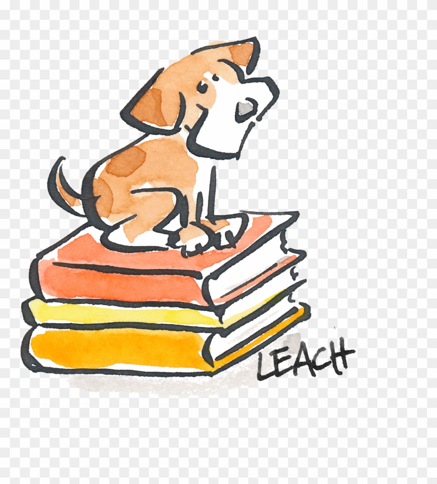 Bookshelves In The Cul De Sac Doggone - Cartoon Clipart