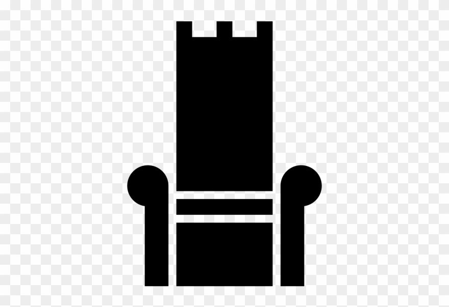 Throne Rubber Stamp - Rubber Stamping Clipart