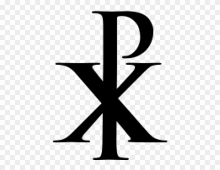 The Chi Rho, - Chi And Rho Clipart