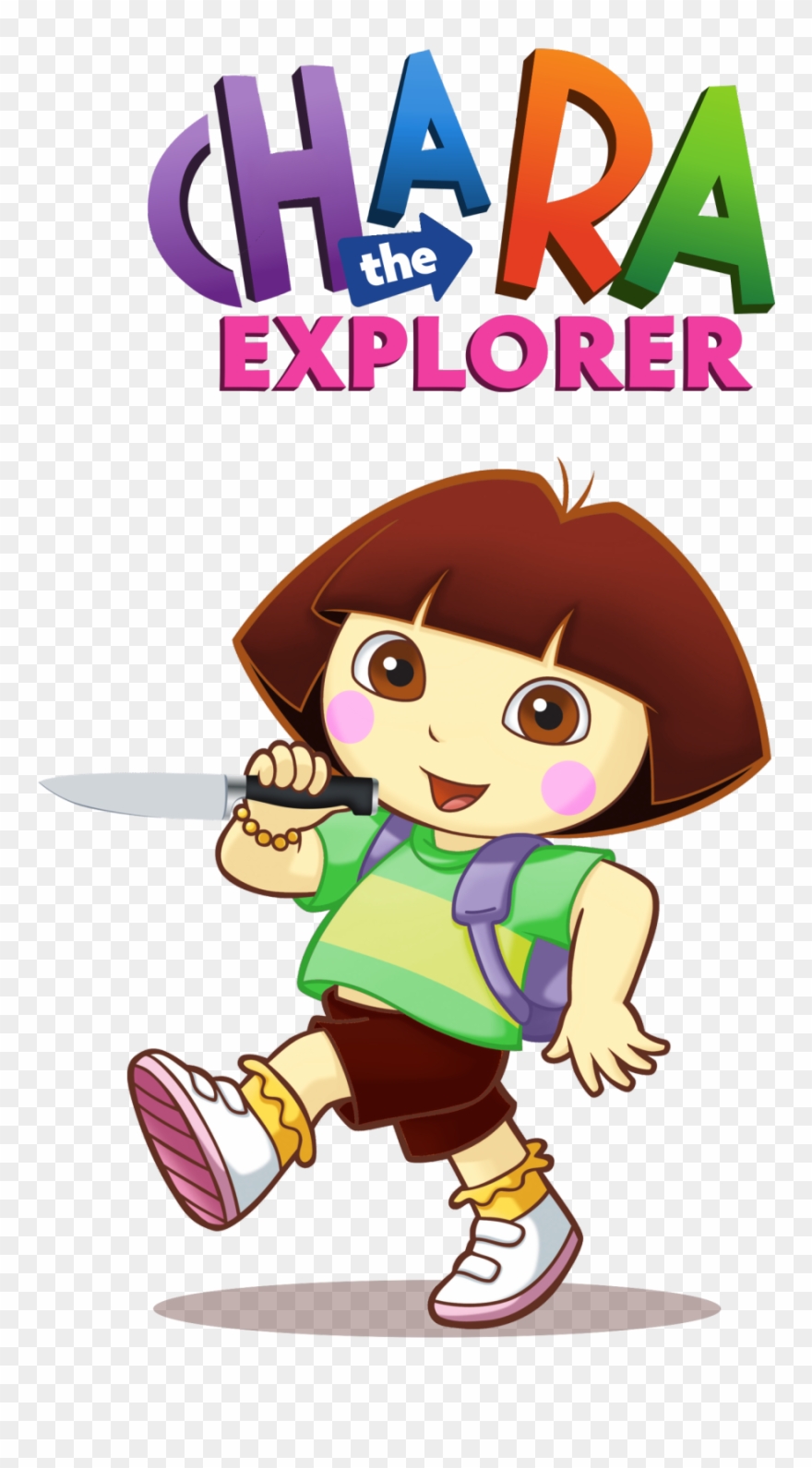 Undertale Chara The Explorer Clipart