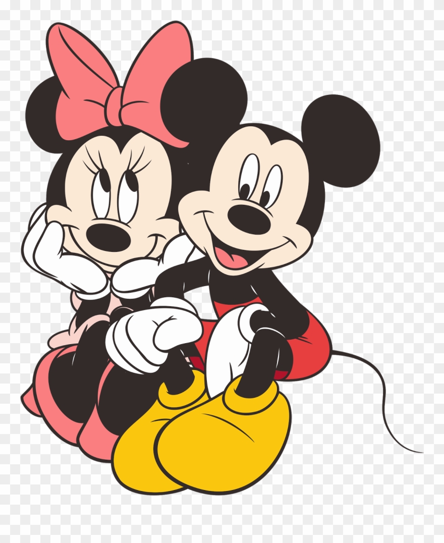 Mouse Donald Duck Transprent - Minnie Mouse Y Mickey Mouse Clipart