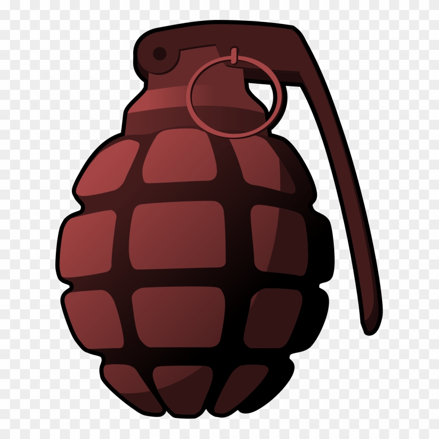 Evil Grenade Body - Bfdi Grenade Clipart