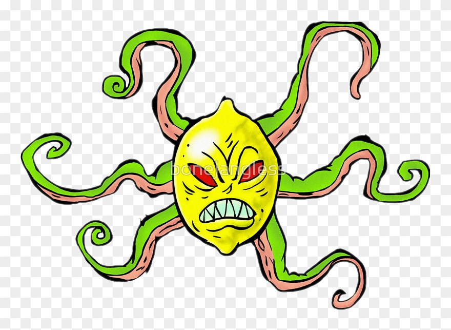 Report Abuse Evil Lemon Spongebob Clipart (907025) PinClipart