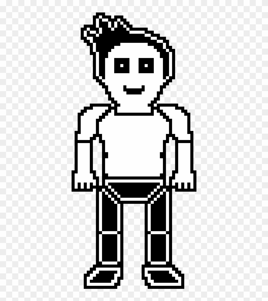 Bloxtale, Anthro (flowey Basically) - Bloxtale Pixel Art Maker Clipart