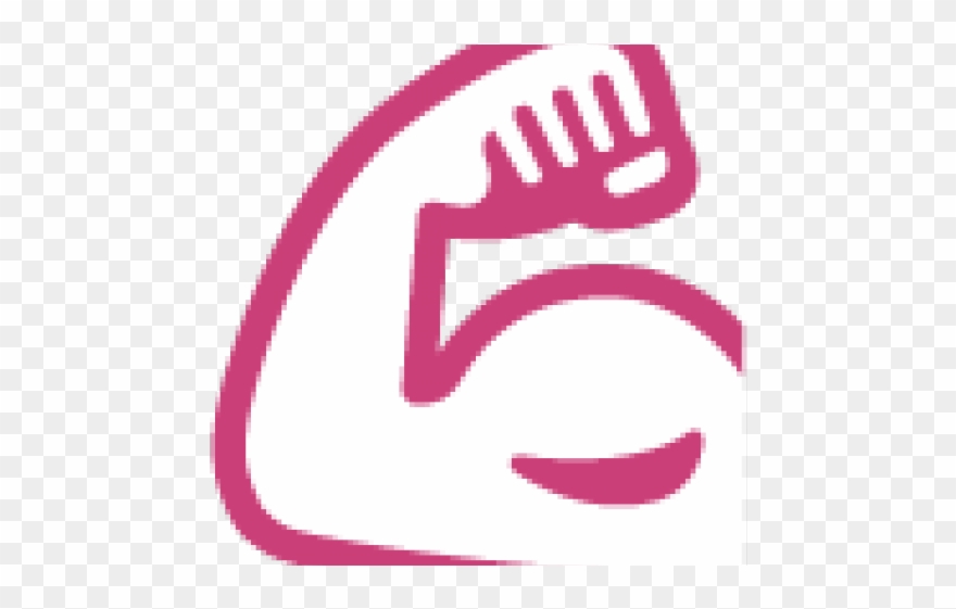 Emoji Clipart Muscle - Hubbell Wiring Device/kellems Hubbell Afbs1r4cvrgry - Png Download