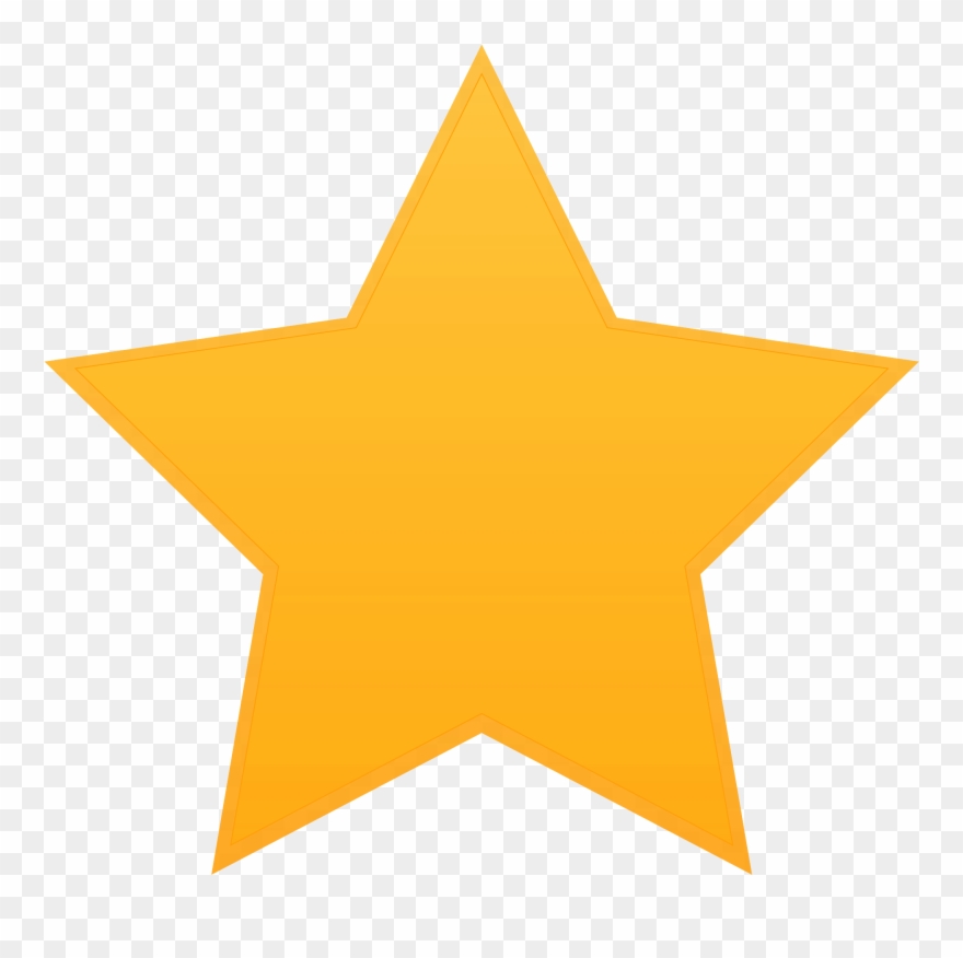 Falling Stars Clipart Little Star - Rating Star Single Png Transparent Png