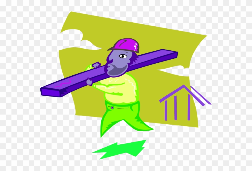 Stepper Carpenter - Carpenter Clipart - Png Download