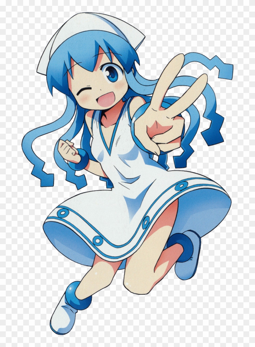 Ika Musume - Squid Girl Poster Clipart