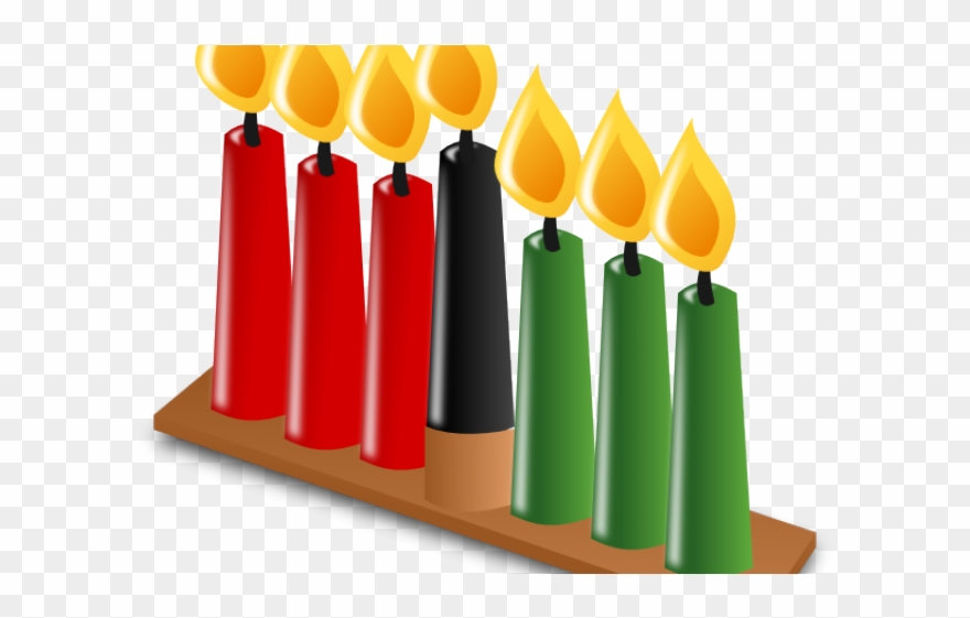 Candles Clipart Kwanza - Kwanzaa Clipart - Png Download