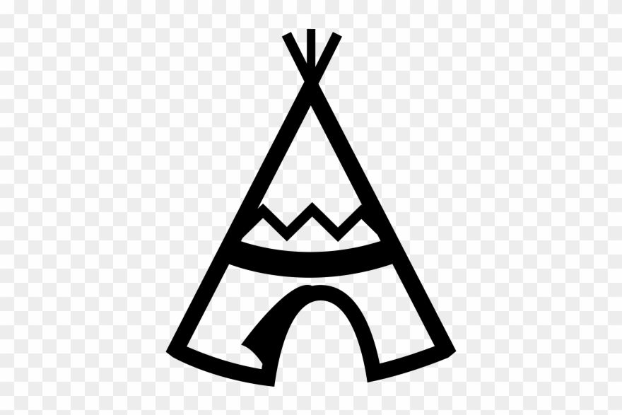 Clip Art Teepee Tent - Png Download