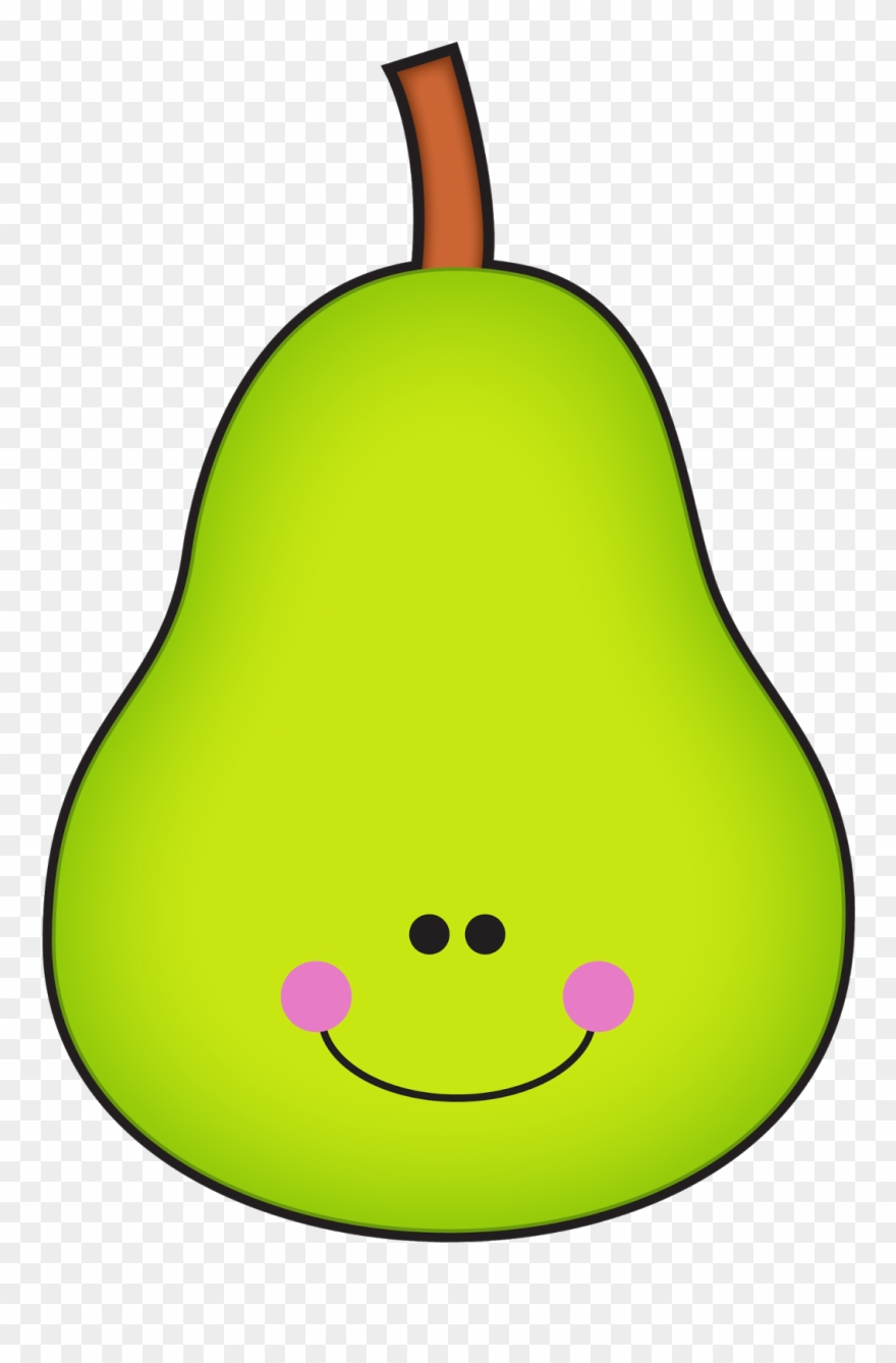 100 Ud83e Udd37 Pear Clip Art Image Black And White - Cartoon Png Pear Transparent Png