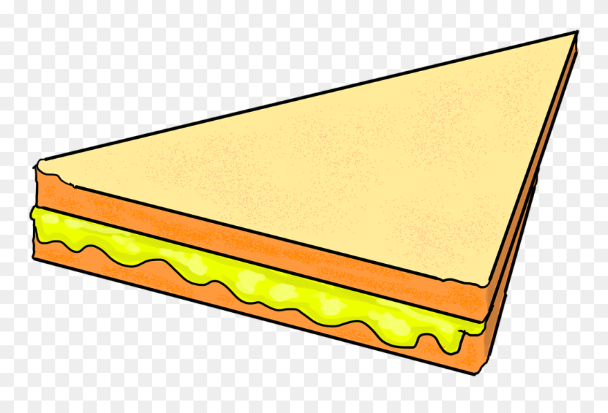 Grilled Cheese Clipart Plate - Png Download