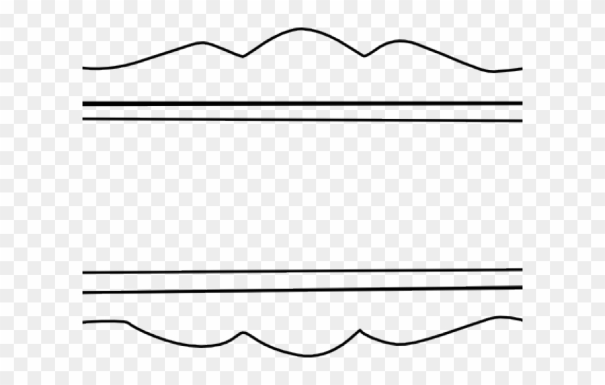Plates Clipart Plate Outline - Line Art - Png Download