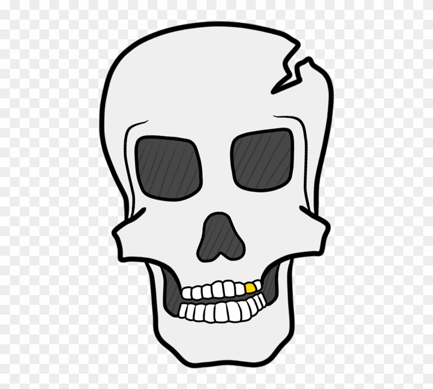 Clip Arts Related To - Skull - Png Download