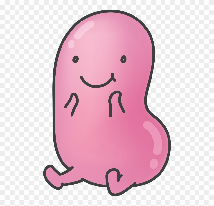 Jelly Bean Clipart Student - Cartoon Jelly Bean Character - Png Download
